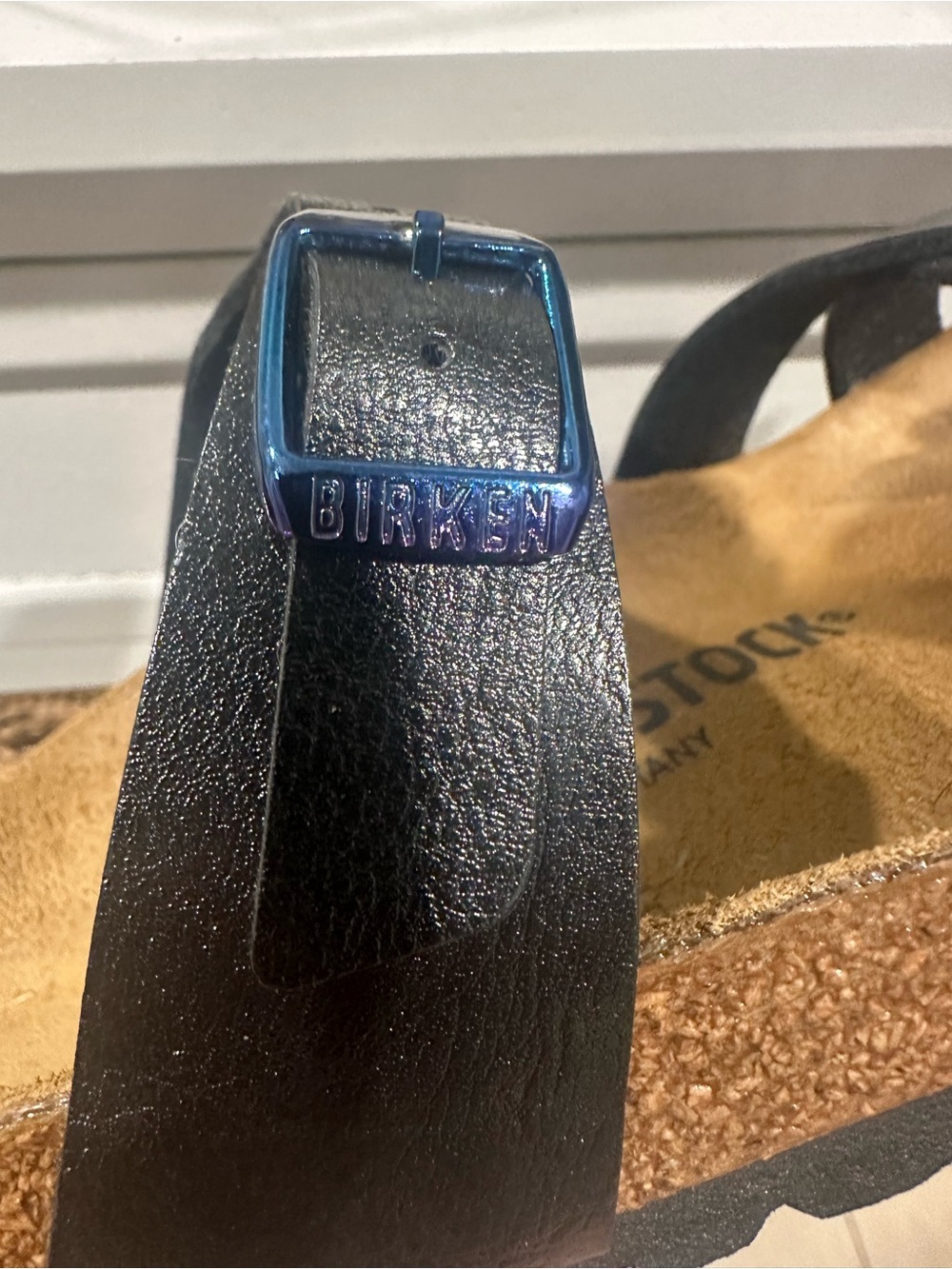 Birkenstock Black Three-Strap Sandals - Picture 7 of 7